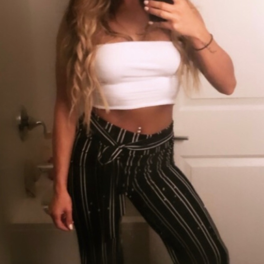 White bandeau